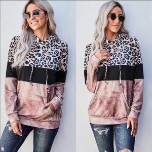 Leopard print long sleeve shirt NEW!